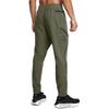 Under Armour Nezastavitelné Cargo Logo Jednobarevné Outdoorové Volný Střih Střední Pas Pánské spodky Tmavě Zelená 1352026-391