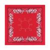 Vintage Bandana Scarf with Cotton Western Print Breathable and Comfortable for Men and Women Outdoor Sport Headpiece