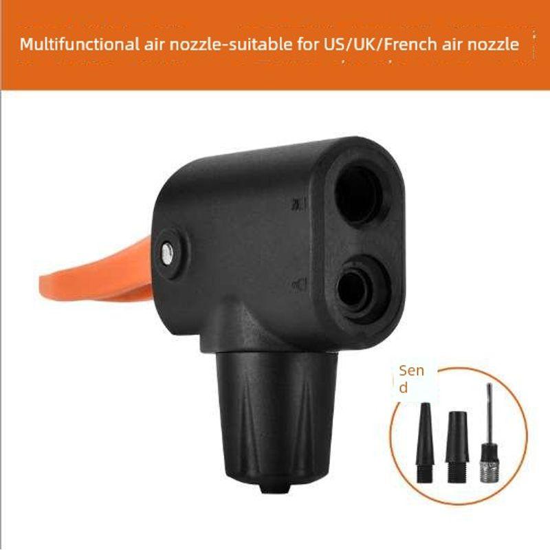 

Vehicle Air Pump Bicycle Electric Motorcycle Car High Pressure Air Pump Portable Foot Tire Pump For Home Inflator Nozzle Head