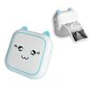 Portable Mini Thermal Photo Printer Cordless Label Printer Rechargeable Design Compact for Text Photos and Symbols for Printing