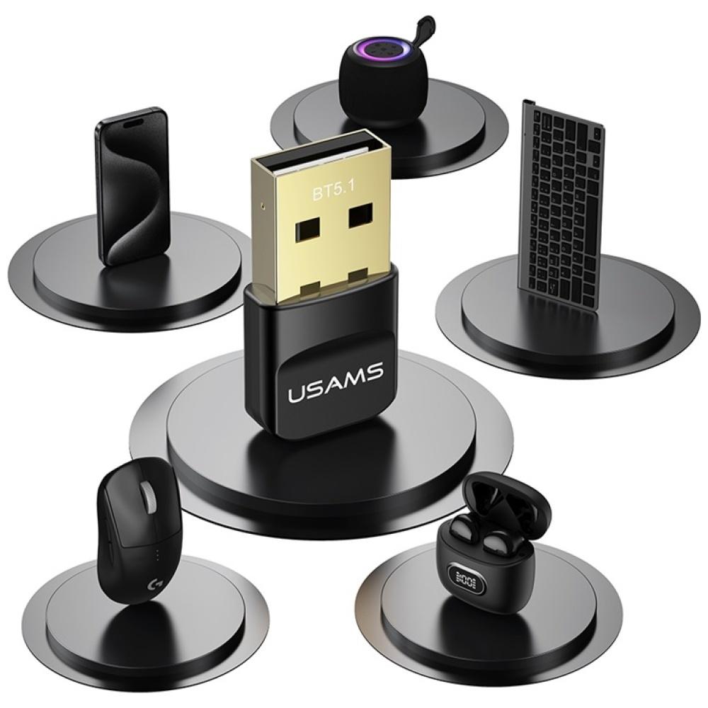 Adapter USB Bluetooth 5.1 USAMS Czarny