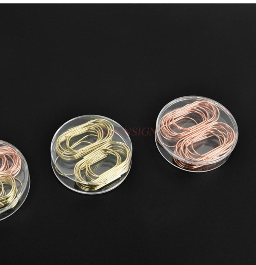 20pcs Gold Big Paper Clips Oversized Gold Paperclips Non Skid Smooth Finish Steel Wire Office Supply Accessories