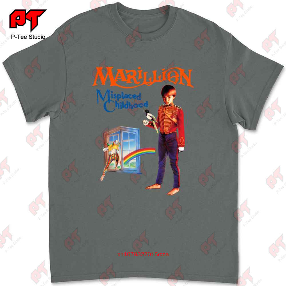 Maglietta Vintage Marillion Misplaced Childhood Band Tour Concerti 2EEH