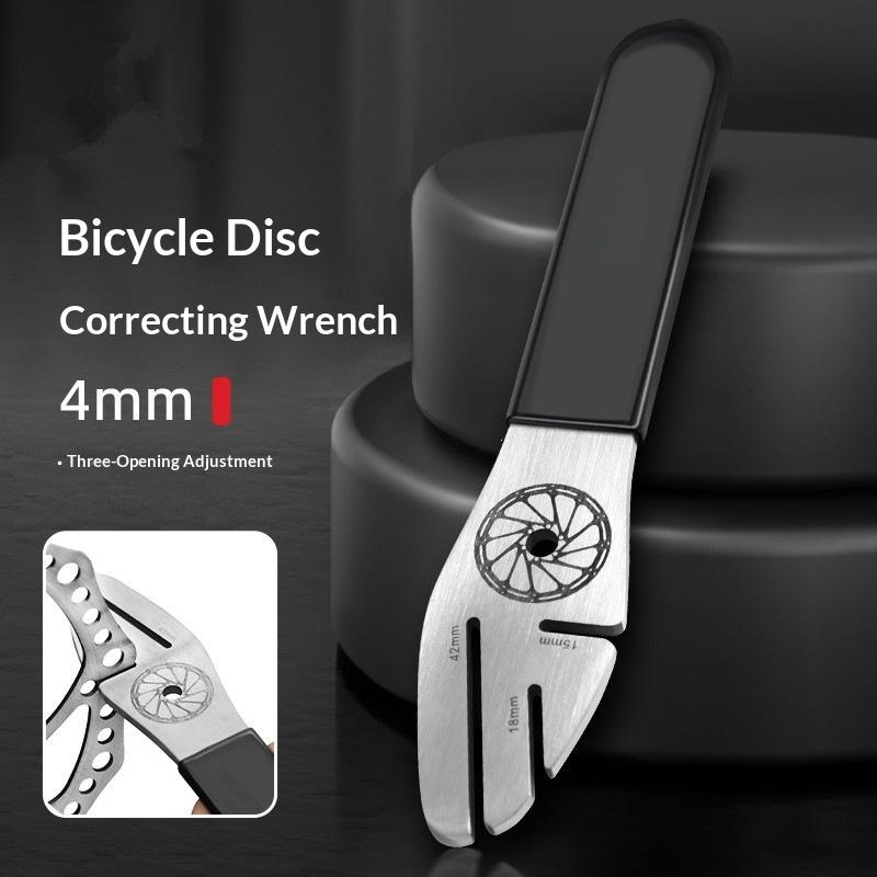 

Rotor Truing Fork Bike Disc Alignment Tool Bicycle Brake Wrench,Bike Disc Brake Pad Adjustment Alignment Tool Gap Regulator one size