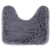 Bathroom Set: Soft, Shaggy Rug, Toilet Seat Cover
