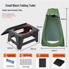 Portable Odor-Proof Folding Camping Toilet for Adults