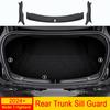 For Tesla Model 3 Highland 2026 2026 Trunk Sill Protector Guard TPE Anti-Scratch Mat Rear Cargo Threshold Cover Protection Lids