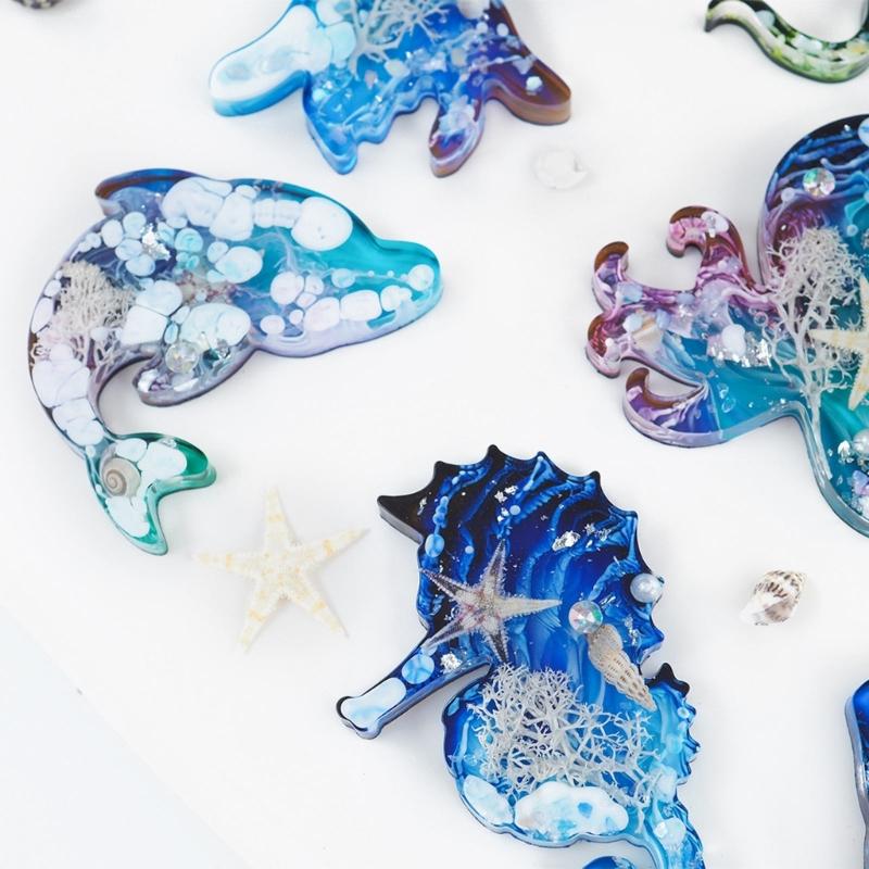 Silicone Pendant Moulds Clay Molds Silicone Keychain Moulds Silicone Material Perfect Gift for Hand Making Lovers Friend