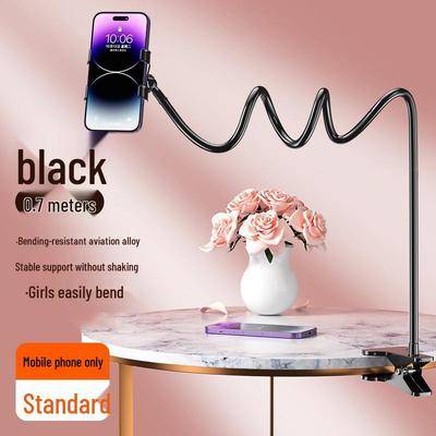 Universal Bedside Phone & Tablet Holder: Multifunctional Clip Stand for Watching TV Lying Down