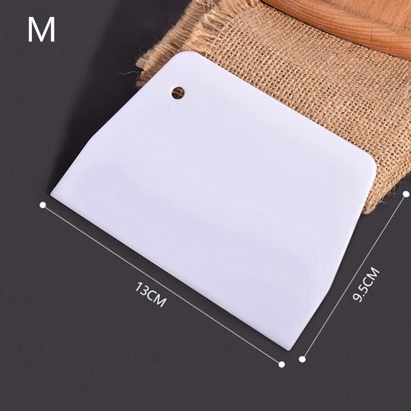 Plastik Kuchenschaber Creme Schneidemesser Artefakt Haushalt Halbkreis Schaber Schneider Backwerkzeuge Utensilios Para Repostería