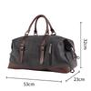 Retro Canvas Handbag Travel Bag Men's Fashion Trend Large Capacity Short Distance Travel Luggage Bag Shoulder Backpack Male