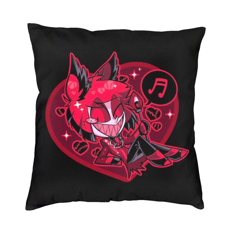 Hazbins Anime Animation Hotel Square Pillow Cover Decoration Cushion Cover Throw Pillow For Car Double-Sided Printing