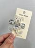 Korean INS Crystal Bear & Cat Paw Hair Clip