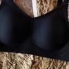 Nude Seamless Wireless Bra with Supportive Wide Straps