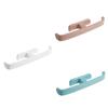 Plastic Wall Mount Shoe Holder 5Pcs No Drill Installation Water Resistant Design Slipper Hanger Rack for Modern Homes