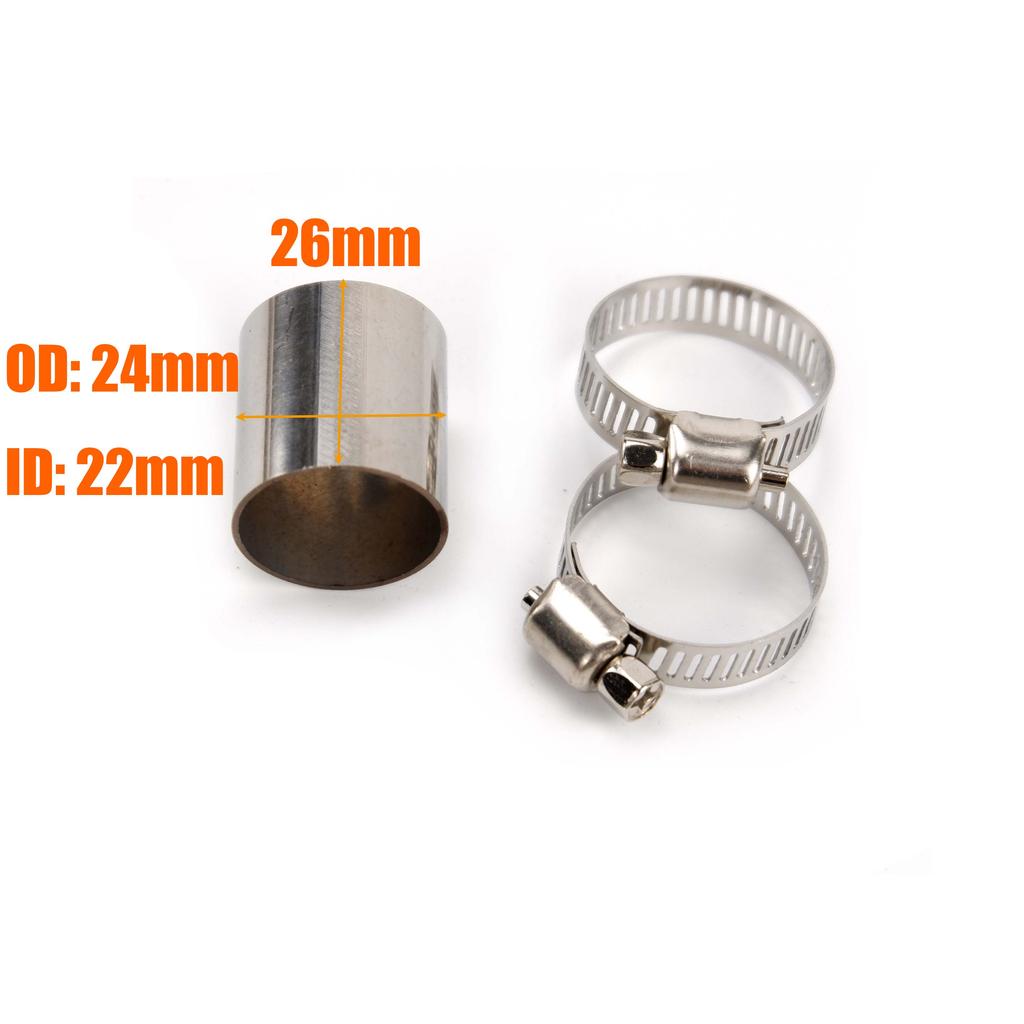 24mm 25mm 25mm&26mm Exhaust Pipe Tube Elbow Connector For Diesel Heater Car Camper Caravan Truck