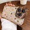Cute Floral Plating Phone Case For Google Pixel 10 9 8 7 9a 8a 7a Pro XL 5G Anti Fall Airbag