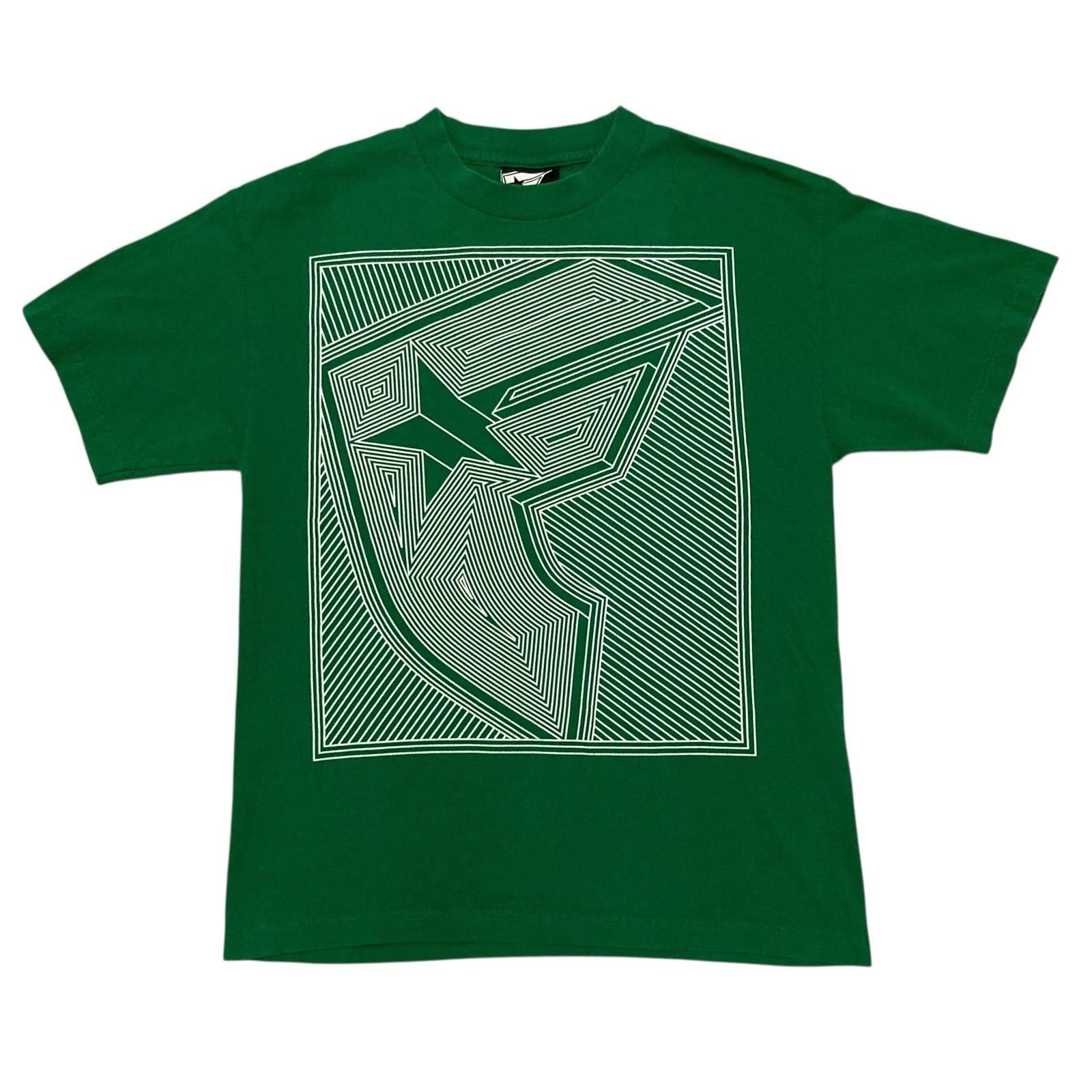 

Vintage Famous Stars & Straps Y2K Green T-shirt Medium Made in Mexico S