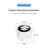 Car Cigarette Lighter Cover Dust Proof Decoration Cap for Suzuki Logo SX4 Samurai S-Cross Jimny Swift Grand Vitara Ignis Baleno