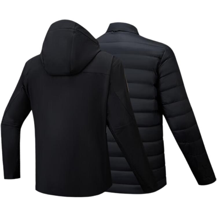 Anta Training Series CHN Series Color Block Simple Soft Versatile Three In One Warm Jacket Men Jacket 152547609-3