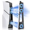 Ventilator din spate al consolei PS5 Slim: Radiator subțire pentru controlul temperaturii și răcire.