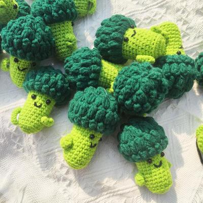 Vegetable Set Hand-crochet Fun Positive Energy Vegetable Fruit Knitting Decoration Handiwork Cr T9U7