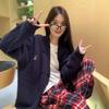 Women's clothing autumn new lazy style loose and thin versatile small fashion versatile sweater knitted jacket