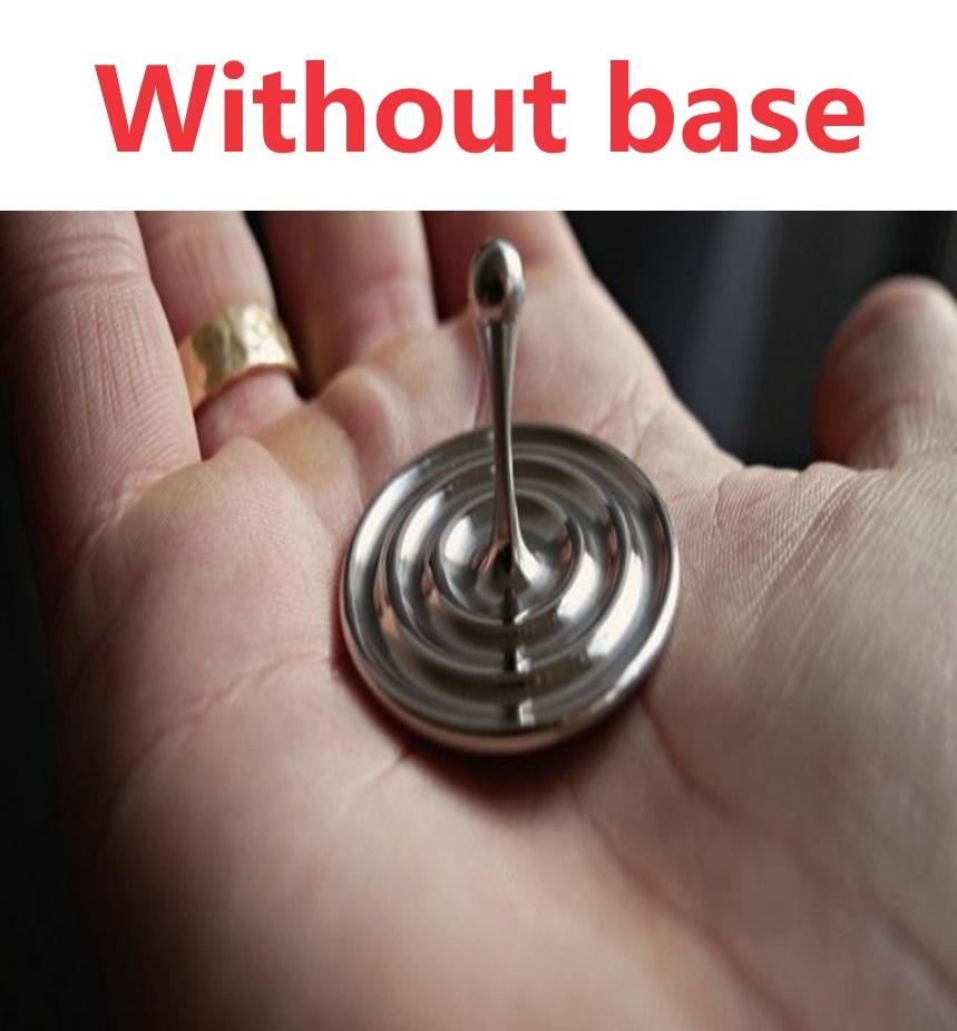 New Water Drop Hand Spinning Top - Metal Desktop Magic Flying Fusion Toy Office Stress Reliever Fidget Toy For Children Adults