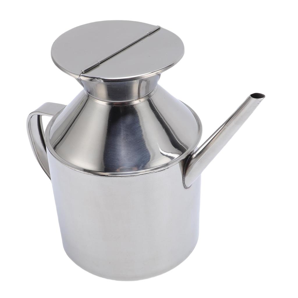 Olive Oil Dispenser Can Stainless Steel   Spout  Proof Easy To Clean   Pouring for Vinegar Soy Sauce