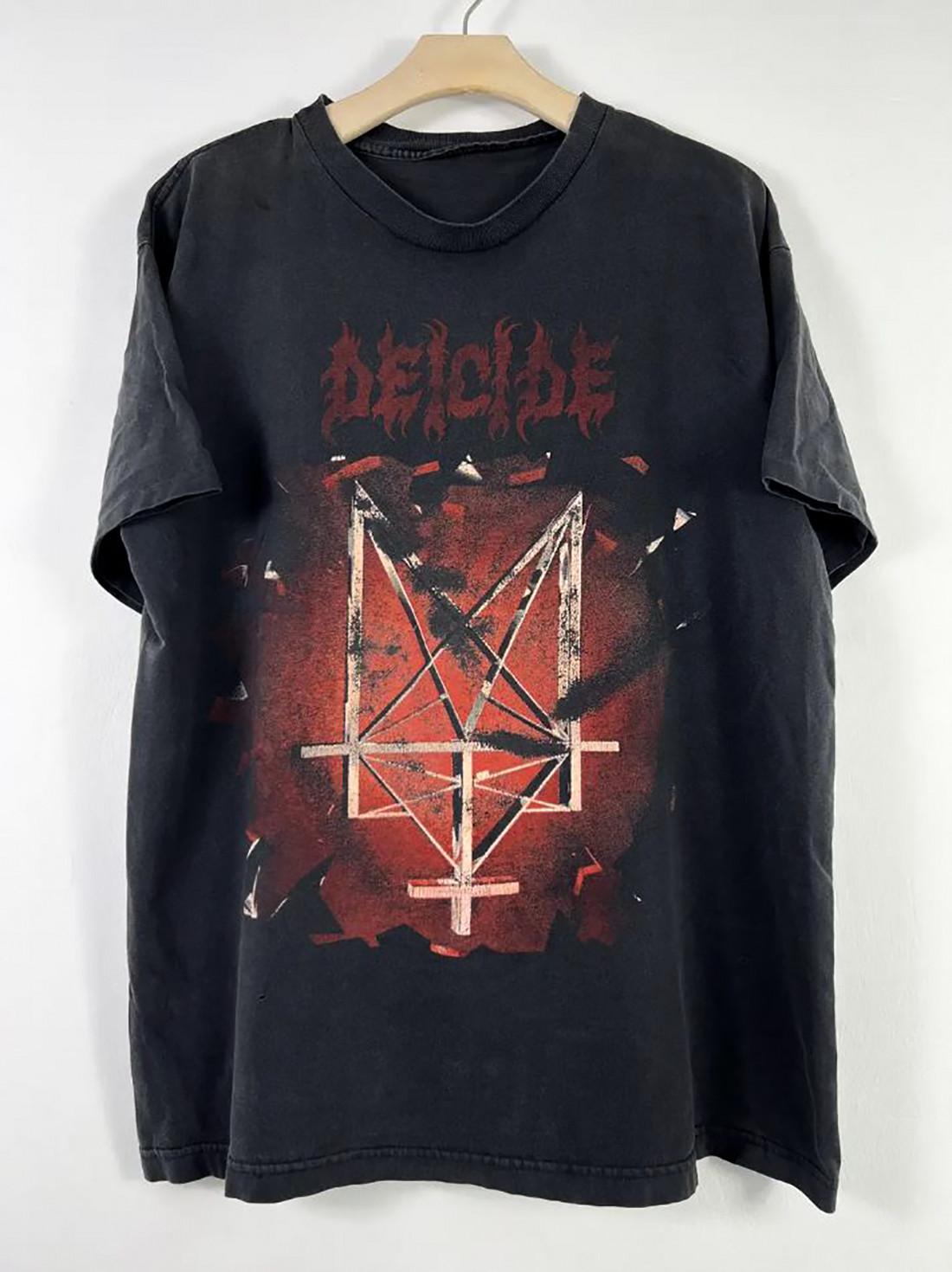 Deicide Band Legion Album Short Sleeve Unisex T-Shirt All Size QX352 M