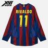 Retro Long Sleeve Soccer Jersey Vintage Football Shirt Men Women Adult Fan Wear Classic Player Style