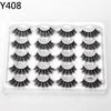 Lashie - Falsche Wimpern (10 Paare) (Verschiedene Designs)