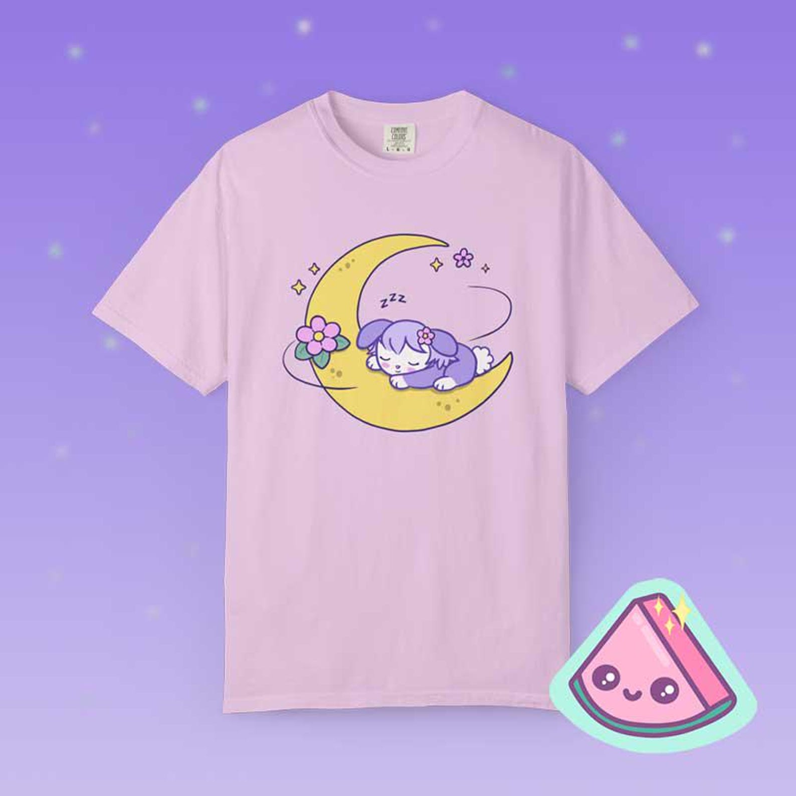 Yume Kawaii Bunny Shirt | Cute Pastel Graphic Tee | Kawaii Bunny Top M