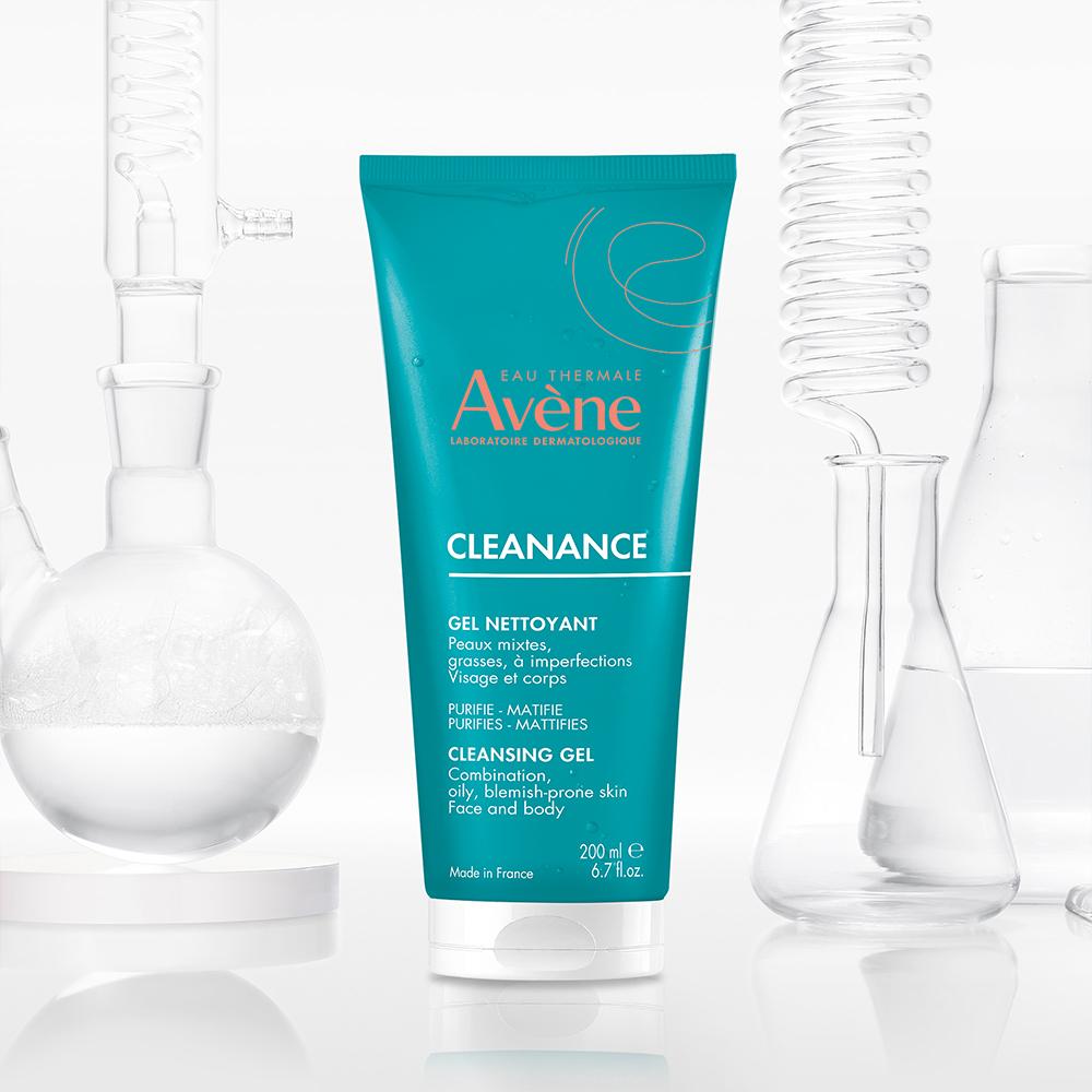Avene Cleanance Cleansing Gel 200ml X 2 (Mild Acidic Gel Cleanser)