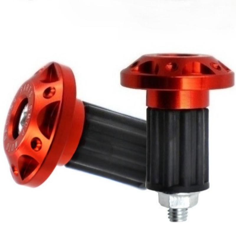 Motorcycle Handle Bar Ends Grips Moto CNC Metal Handlebar Counterweight Plug Slider Motor Bike Grips Dirt Bike Accessories
