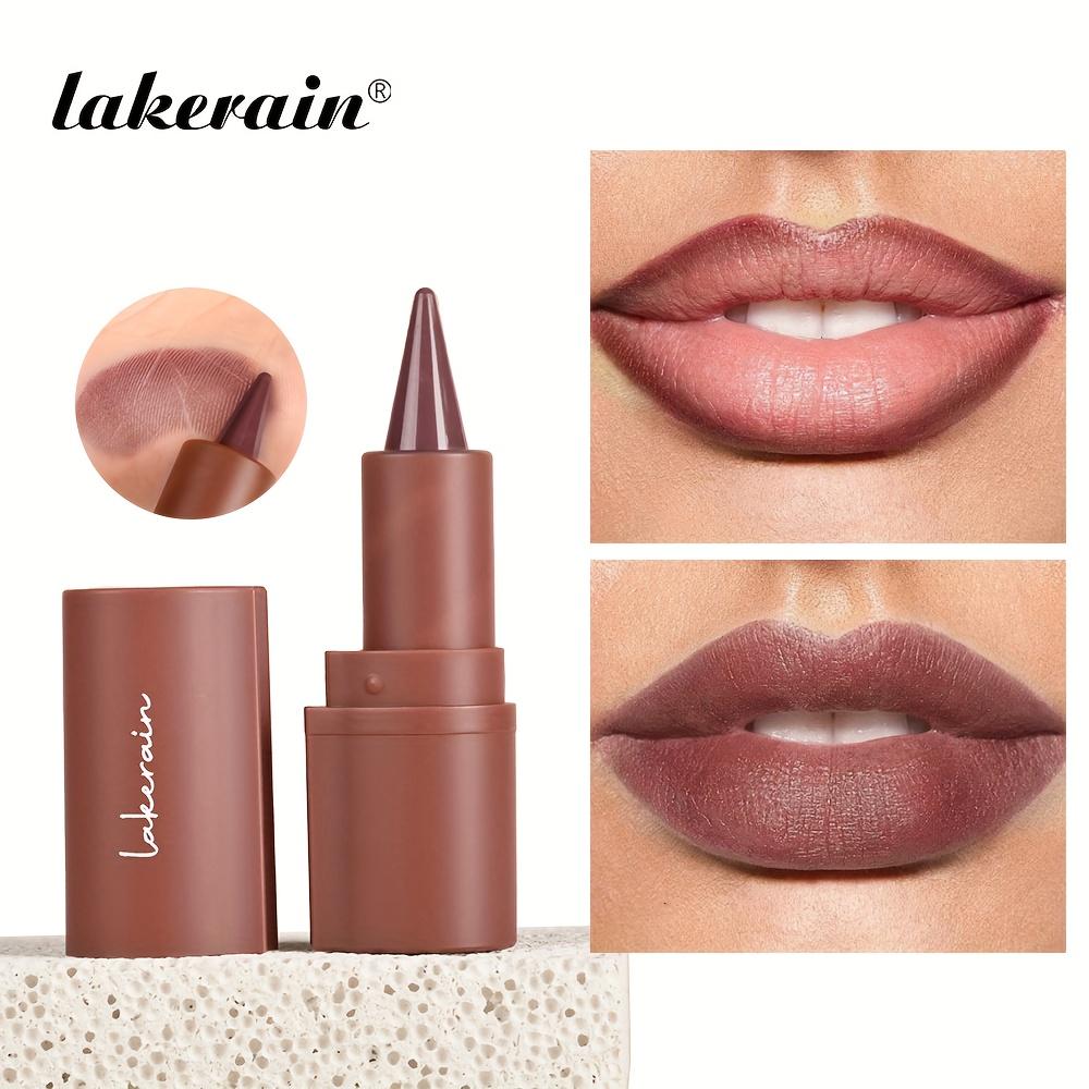Matter Lipliner und Lippenstift, wasserfest, lang anhaltender Lippenstift, samtig glatt, hochpigmentiert – perfekt für den täglichen Gebrauch und Make-up-Artists
