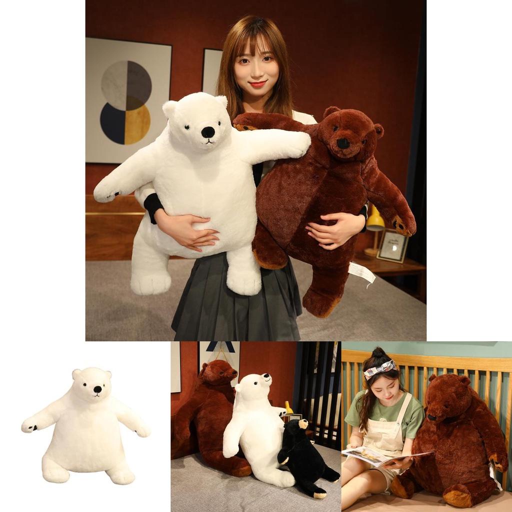 Giant Teddy Bear Plush Toy Soft Stuffed Doll For Kids Cute Lifelike