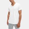 Calvin Klein Solid Loose V-Neck Short Sleeve T-Shirt Men Tops NB4012-100