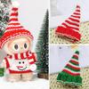 Doll Woolen Hat for Dollhouse Miniature 15cm Labubu Color Match Hat Kawaii Cute Doll Accessories Kids Girls Toys