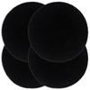 Placemats 4 Pcs Plain 38 Cm Round Cotton