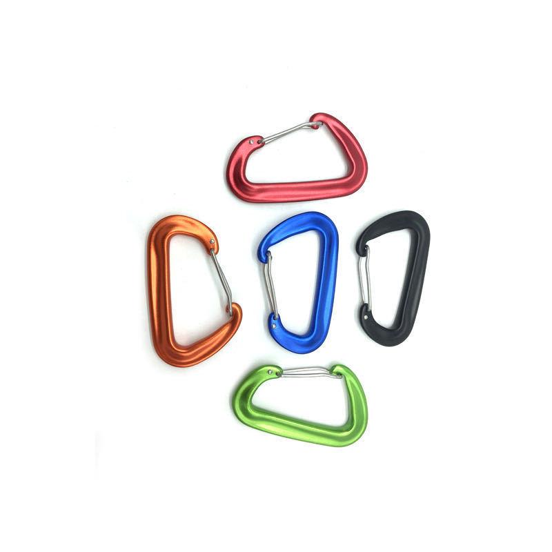 1 Stück Outdoor Camping Ausrüstung Schnell-Gear D-förmiger Aluminiumlegierung Karabiner, Felskletterhaken, Sicherheitshaken, Feiertagsgeschenk