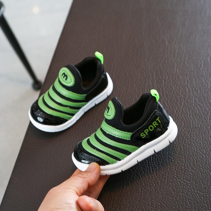 

Spring and summer new boys and girls, caterpillar children s sports shoes, children s baby soft-soled toddler shoes 25