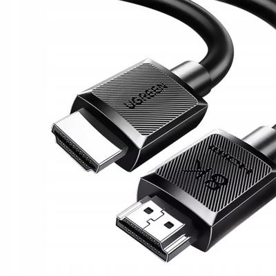 Kabel audio video HDMI 8K 10m - černý