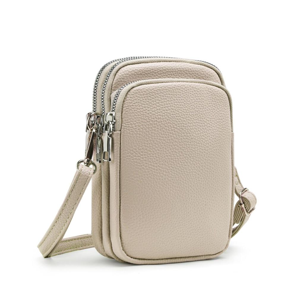 Soft Leather, Mobile Wallet, Women's Phone Bag, Shoulder Bag, Crossbody Bag