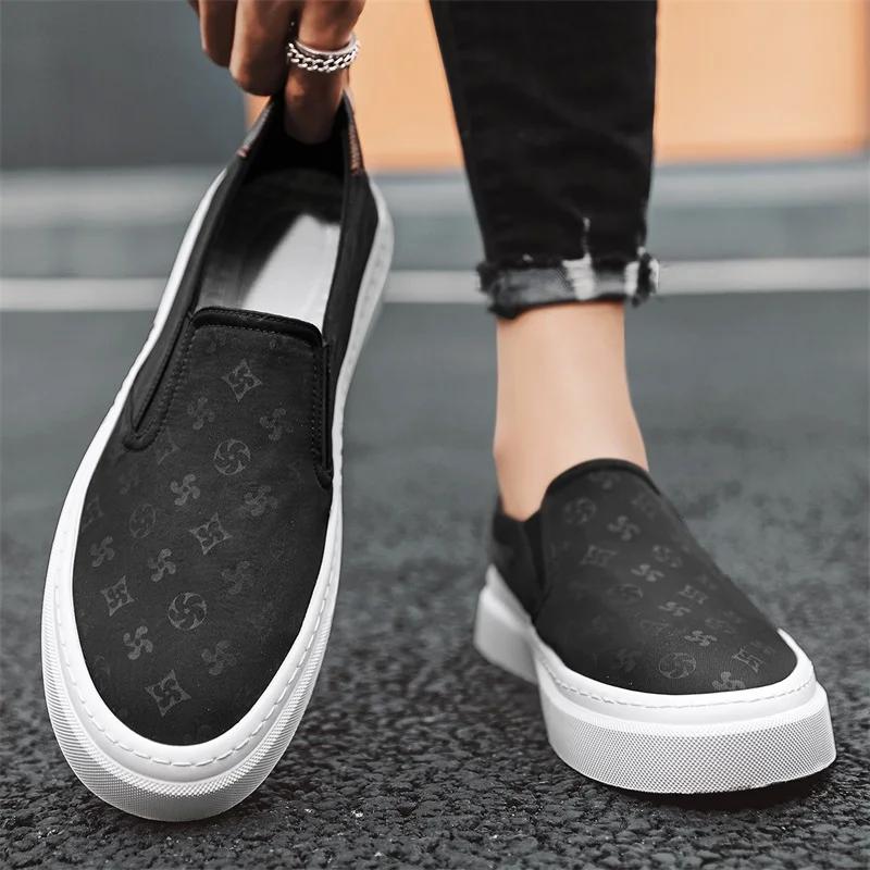 Fashion Shoes For Men's 39-44 Fashion Calico Shoes Comfortable Casual Outdoor Shoes Spring Specials Flat Men's Sneakers