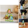 Childrens Cartoon Knit Crossbody Bag With Frog Exterior Design For Daily Use