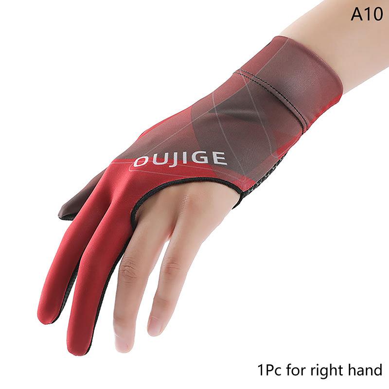 1Piece Billiards Glove Snooker Billiard Glove Non Slip Stickers Elasticity Billiard Training Gloves Accessories