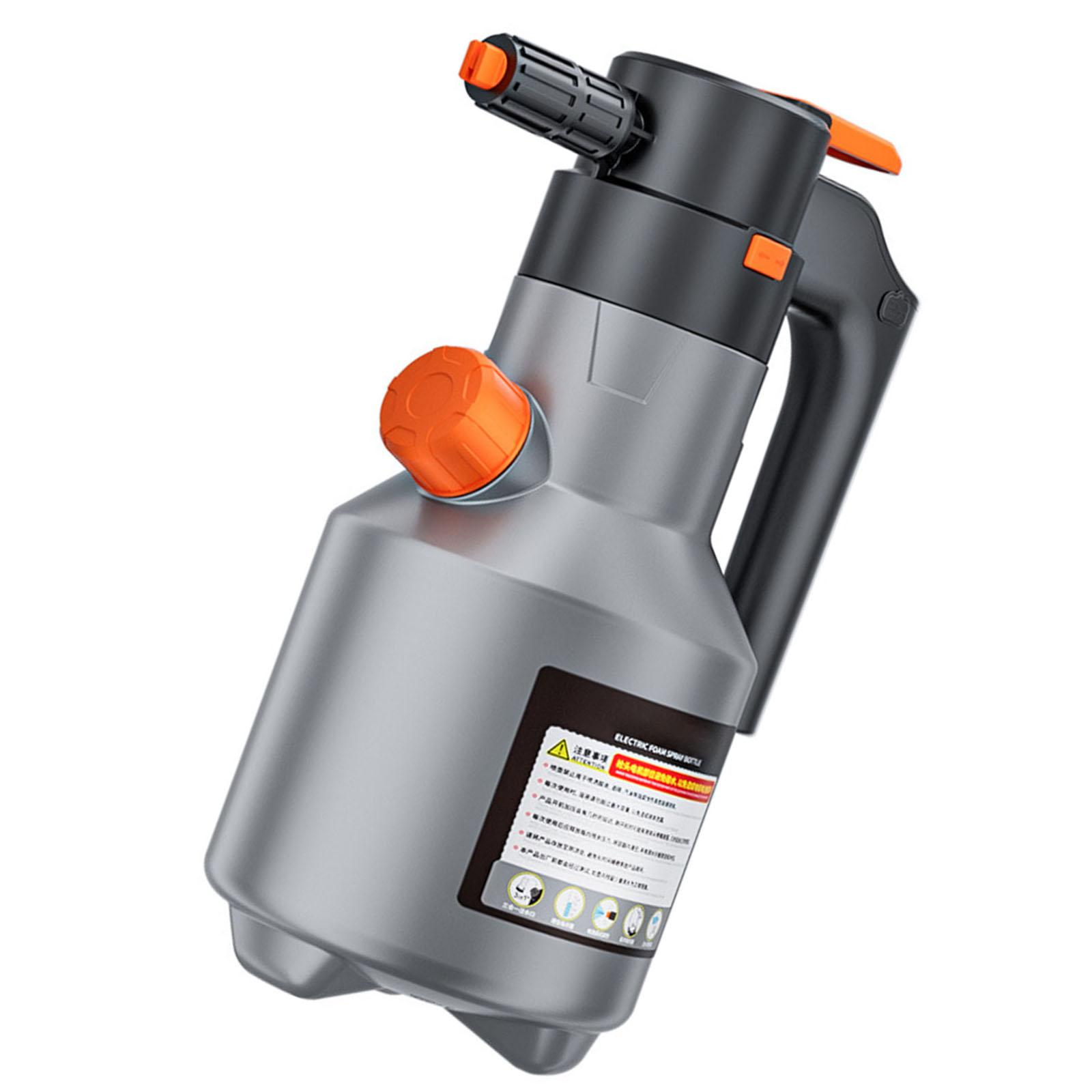 

Электрический пенный распылитель для автомобиля 2 л Ручной пенообразователь Перезаряжаемый аккумуляторный пеногенератор для мойки автомобиля
