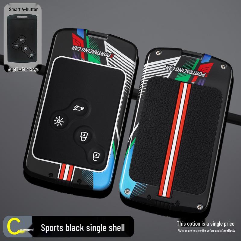 Fits Renault Koleos, Captur, Megane, Talisman, and Latitude Key Covers and Buckles.