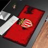 As Monaco Crest Mouse Pad, Rubber Base, Mouse Pad for Gamers and Office Use, Gaming Desk , Easy To Clean Mat Christmas fan gifts